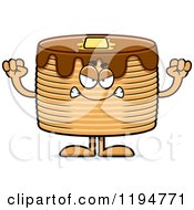 Poster, Art Print Of Mad Pancakes Mascot