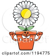 Poster, Art Print Of Mad Flower Pot Mascot