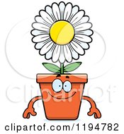 Happy Flower Pot Mascot