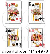 Poster, Art Print Of King Playing Cards