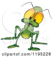 Poster, Art Print Of Curious Green Beetle