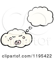 Poster, Art Print Of Disjointed Cloud Thinking