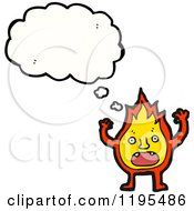 Poster, Art Print Of Flame Thinking