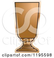 Clipart Of A Highball Glass Royalty Free Vector Illustration