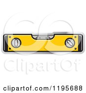 Clipart Of A Level Tool Icon Royalty Free Vector Illustration