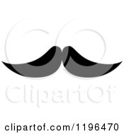 Clipart Of A Black Moustache 28 Royalty Free Vector Illustration