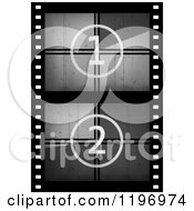 Poster, Art Print Of Grungy Movie Counter Film Strip