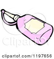 Cartoon Of A Glue Bottle Royalty Free Vector Illustration by lineartestpilot