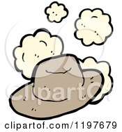 Cartoon Of A Mans Hat Royalty Free Vector Illustration by lineartestpilot