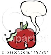 Poster, Art Print Of Half Eaten Apple