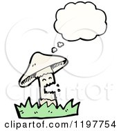 Poster, Art Print Of Toadstool Thinking