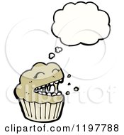 Poster, Art Print Of Muffin Thinking