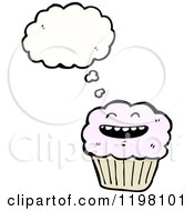 Poster, Art Print Of Cupcake Thinking