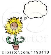 Poster, Art Print Of Flower Thinking