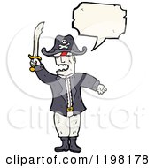 Poster, Art Print Of Pirate Speaking