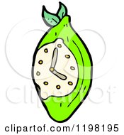 Poster, Art Print Of Lime Telling Time