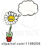 Poster, Art Print Of Flower Thinking