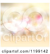 Poster, Art Print Of Golden Glittery Background With Sparkles