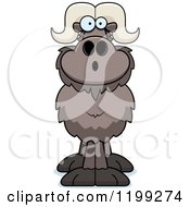 Cartoon Of A Surprised Ox Royalty Free Vector Clipart