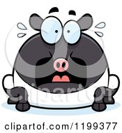 Scared Chubby Tapir