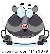 Surprised Chubby Tapir