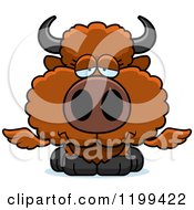 Depressed Winged Buffalo Calf