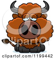 Poster, Art Print Of Depressed Buffalo Calf