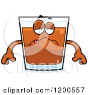 Sick Shot Glass Mascot