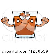 Poster, Art Print Of Mad Shot Glass Mascot