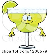Cartoon Of A Happy Margarita Mascot Royalty Free Vector Clipart by Cory Thoman