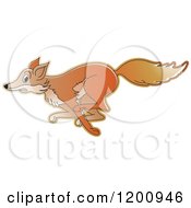 Poster, Art Print Of Running Fox