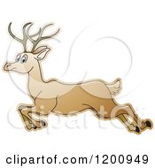 Poster, Art Print Of Running Deer