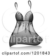Poster, Art Print Of Grayscale Sexy Lingerie Top