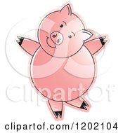 Poster, Art Print Of Pig Dancing