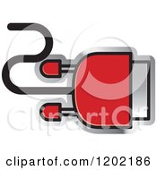 Clipart Of A Computer Vga Plug Icon Royalty Free Vector Illustration