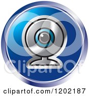 Poster, Art Print Of Round Computer Web Cam Icon