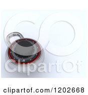 Clipart Of A 3d Round Combination Lock On Shaded White Royalty Free CGI Illustration