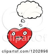 Poster, Art Print Of Valentine Heart Thinking