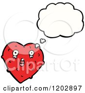 Poster, Art Print Of Valentine Heart Thinking