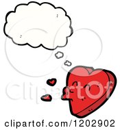 Poster, Art Print Of Valentine Heart Thinking