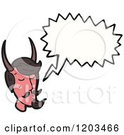 Poster, Art Print Of Devil Speaking