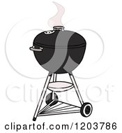 Black Weber Charcoal Bbq Grill