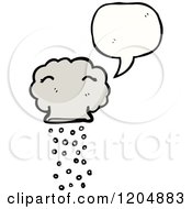 Poster, Art Print Of Storm Cloud Speaking