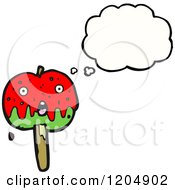 Poster, Art Print Of Candy Apple Thinking