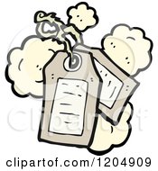Cartoon Of Luggage Tags Royalty Free Vector Illustration
