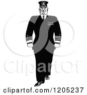 Poster, Art Print Of Vintage Black And White Stern Admiral