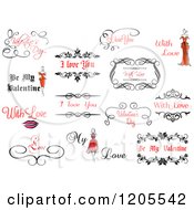 Poster, Art Print Of Valentine Greetings And Sayings