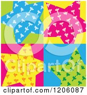Poster, Art Print Of Colorful Star Background