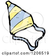 Cartoon Of A Party Hat Royalty Free Vector Illustration