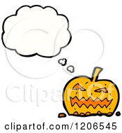 Thinking Jack-O-Lantern